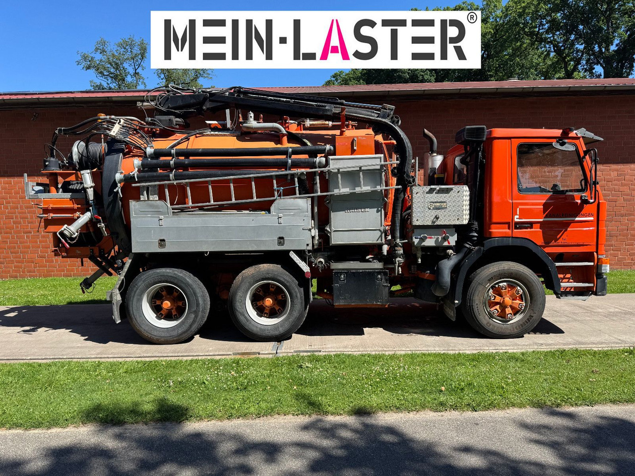 Scania 112 6x4 Saug Spül Kombi Kaiser Top Zustand 6x4 - Slamsugemaskine: billede 2 Scania 112 6x4 Saug Spül Kombi Kaiser Top Zustand 6x4 - Slamsugemaskine: billede 2
