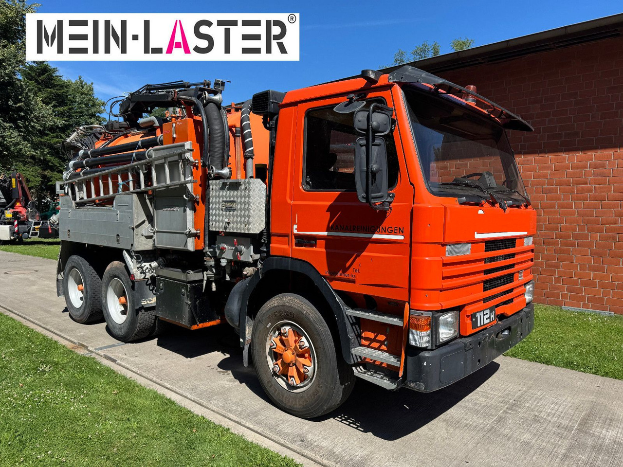 Scania 112 6x4 Saug Spül Kombi Kaiser Top Zustand 6x4 - Slamsugemaskine: billede 1 Scania 112 6x4 Saug Spül Kombi Kaiser Top Zustand 6x4 - Slamsugemaskine: billede 1