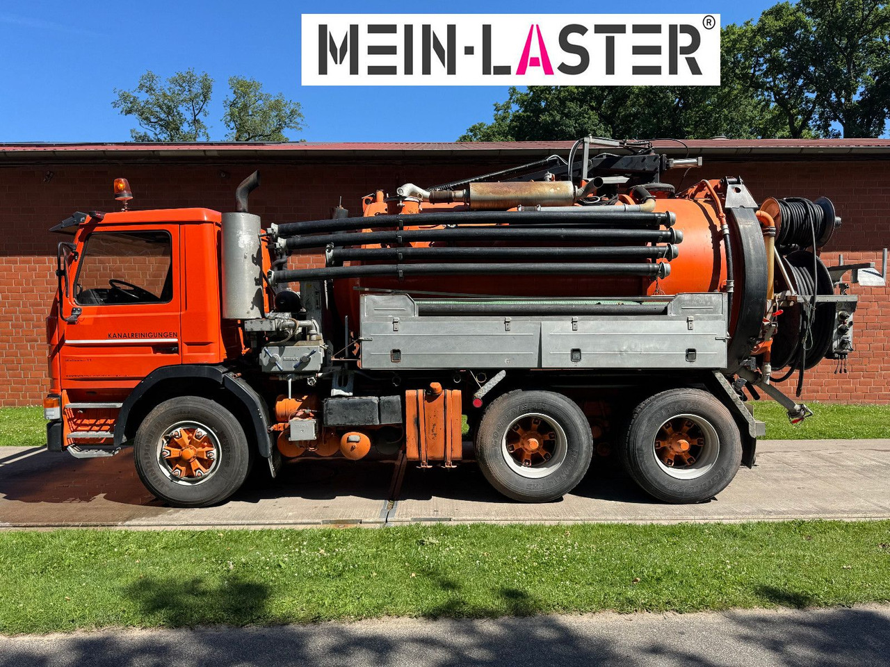 Scania 112 6x4 Saug Spül Kombi Kaiser Top Zustand 6x4 - Slamsugemaskine: billede 4 Scania 112 6x4 Saug Spül Kombi Kaiser Top Zustand 6x4 - Slamsugemaskine: billede 4