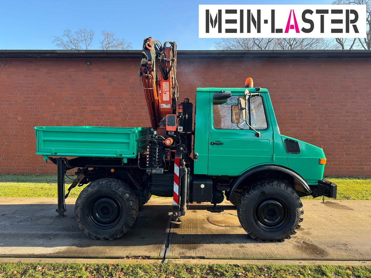 Unimog U 1200 Atlas 75.2 Kran 14 m Funk FB *1. Hand - Lastbil med kran: billede 5 Unimog U 1200 Atlas 75.2 Kran 14 m Funk FB *1. Hand - Lastbil med kran: billede 5