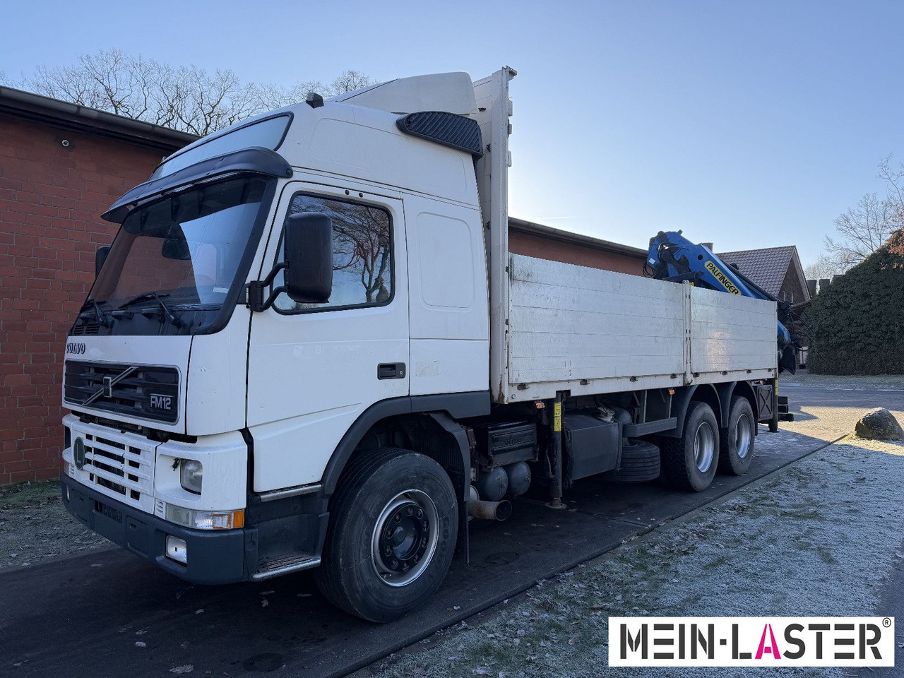 Volvo FM12 380 PK 27000D 24,5m 5+6 Deutscher LKW - Lastbil med kran: billede 4 Volvo FM12 380 PK 27000D 24,5m 5+6 Deutscher LKW - Lastbil med kran: billede 4
