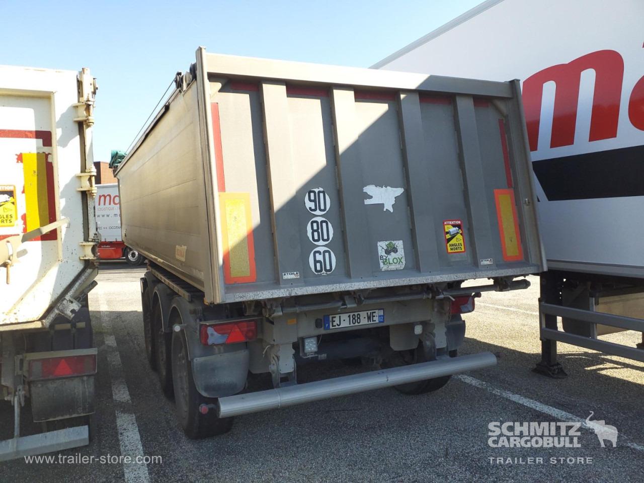 BENALU Tipper Alu-square sided body 25m³ - Tipvogn sættevogn: billede 2 BENALU Tipper Alu-square sided body 25m³ - Tipvogn sættevogn: billede 2