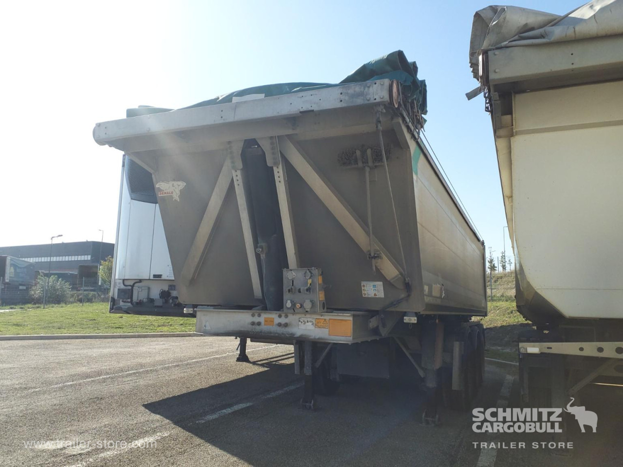 BENALU Tipper Alu-square sided body 25m³ - Tipvogn sættevogn: billede 4 BENALU Tipper Alu-square sided body 25m³ - Tipvogn sættevogn: billede 4