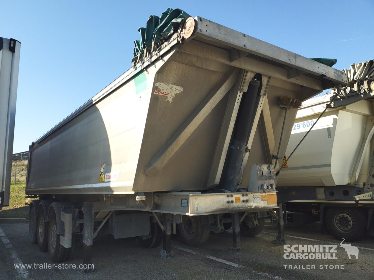 BENALU Tipper Alu-square sided body 25m³ - Tipvogn sættevogn: billede 1 BENALU Tipper Alu-square sided body 25m³ - Tipvogn sættevogn: billede 1