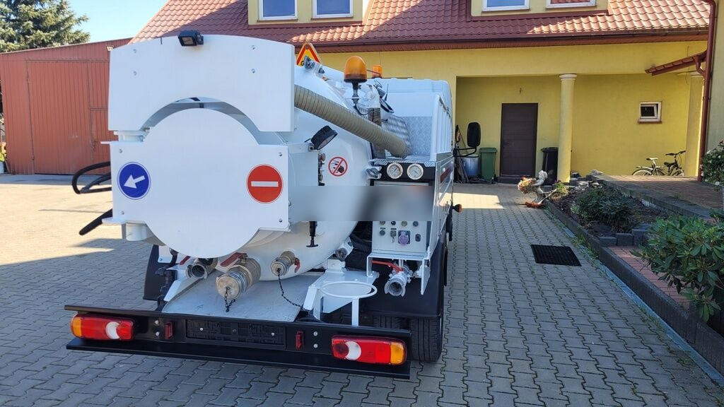 Slamsugemaskine Renault Maxity 140dxi HUVER COMBI: billede 6
