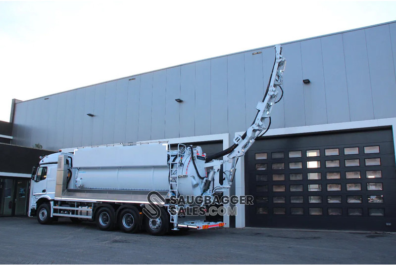 Slamsugemaskine Mercedes-Benz Arocs Amphitec Vortex 11000 Saugbagger: billede 6