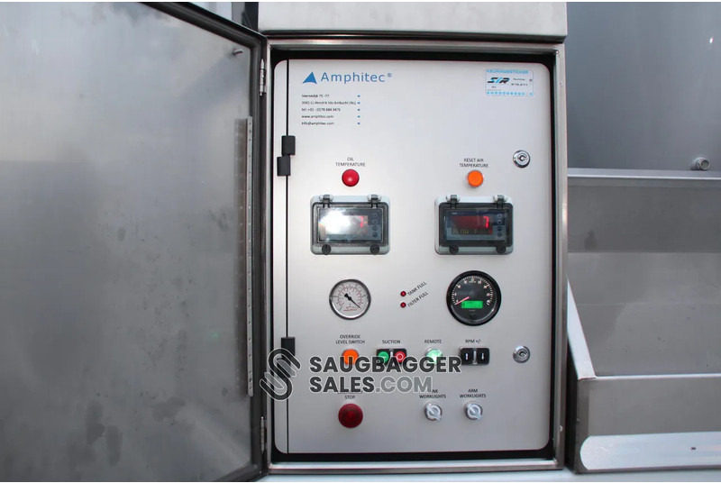 Slamsugemaskine Mercedes-Benz Arocs Amphitec Vortex 11000 Saugbagger: billede 15