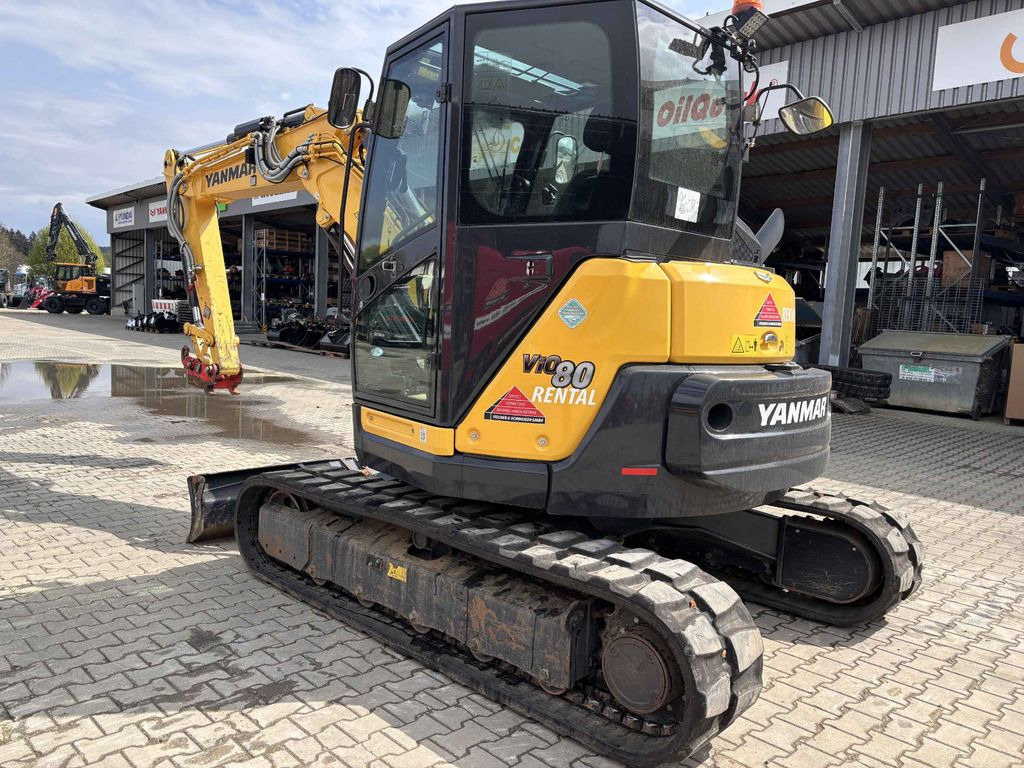 Yanmar VIO 80-2PB - Minigravemaskine: billede 4 Yanmar VIO 80-2PB - Minigravemaskine: billede 4