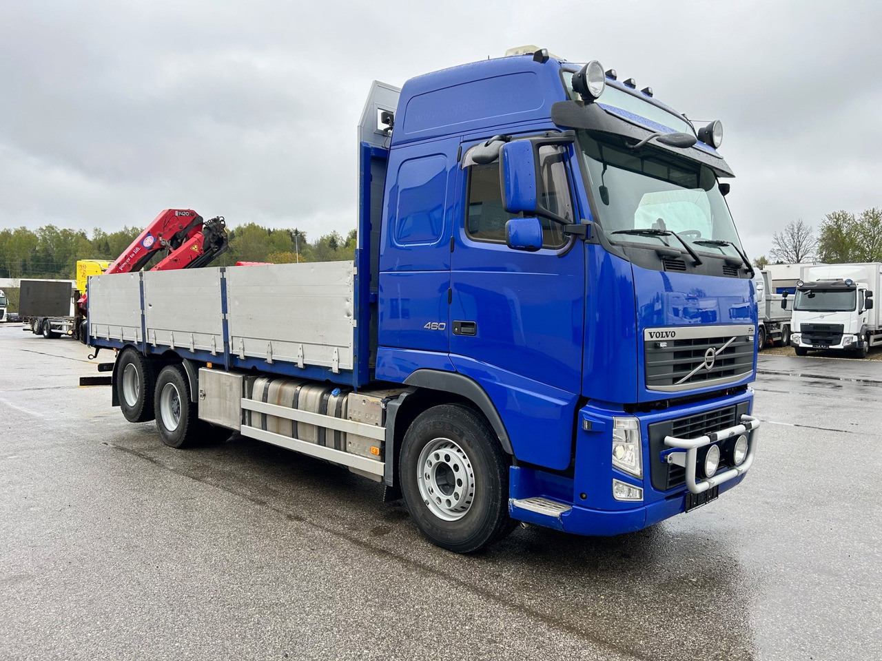 VOLVO FH460 - Lastbil med lad, Lastbil med kran: billede 1 VOLVO FH460 - Lastbil med lad, Lastbil med kran: billede 1