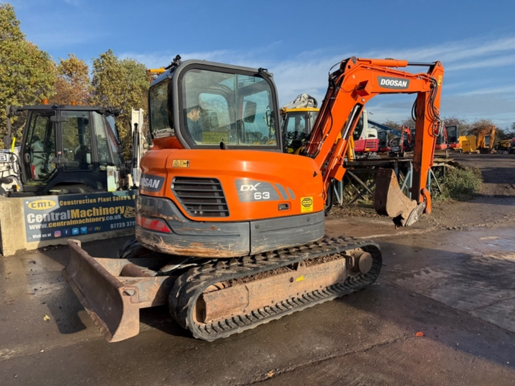Doosan DX 63-3 - Minigravemaskine: billede 3 Doosan DX 63-3 - Minigravemaskine: billede 3