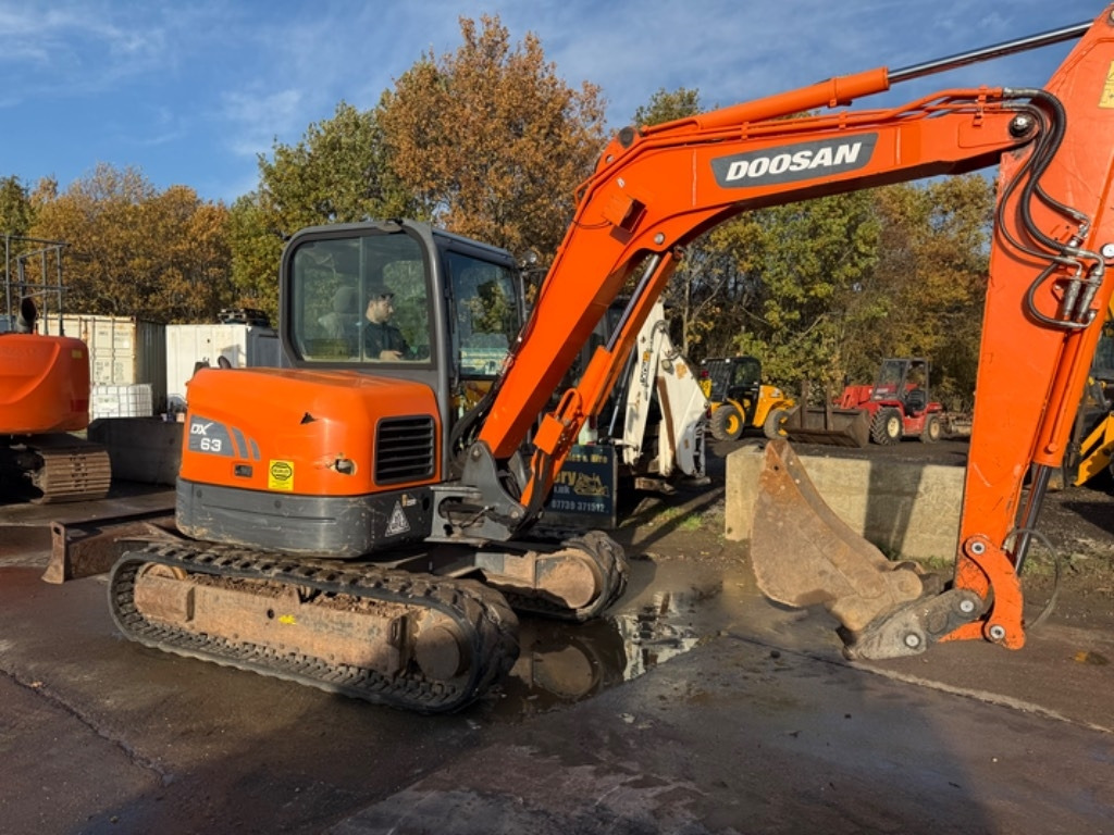 Doosan DX 63-3 - Minigravemaskine: billede 2 Doosan DX 63-3 - Minigravemaskine: billede 2