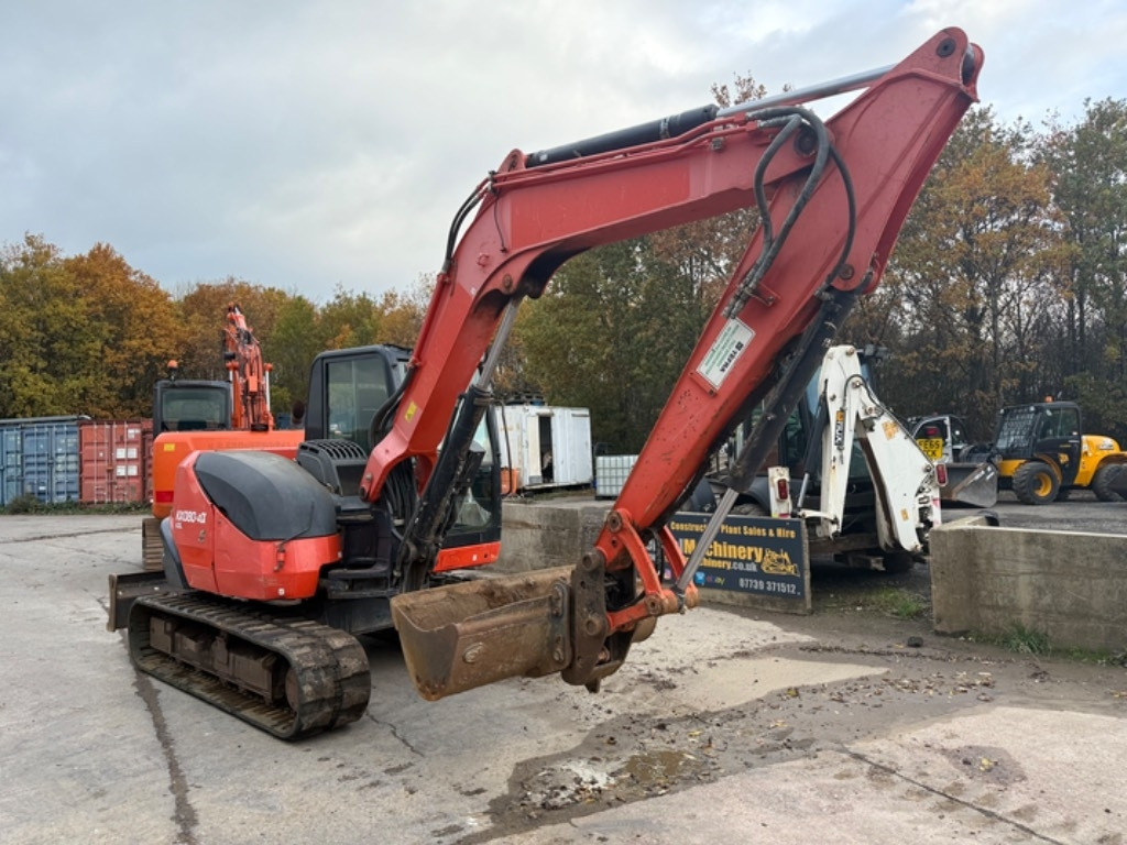 Kubota KX 080-4 - Minigravemaskine: billede 4 Kubota KX 080-4 - Minigravemaskine: billede 4