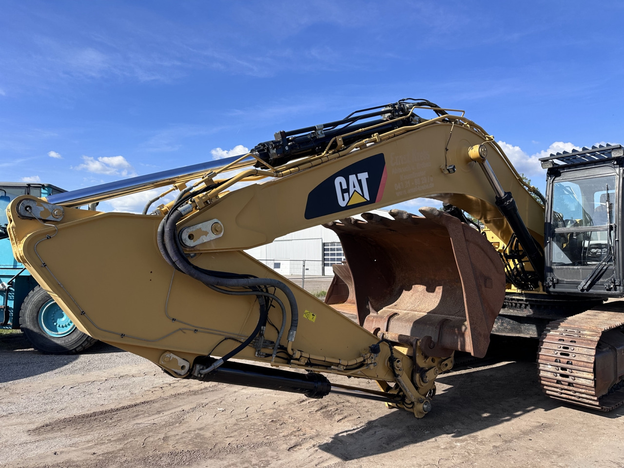 Bæltegravemaskine CATERPILLAR 336 D LN +New chains+Sprocket German machine!: billede 43