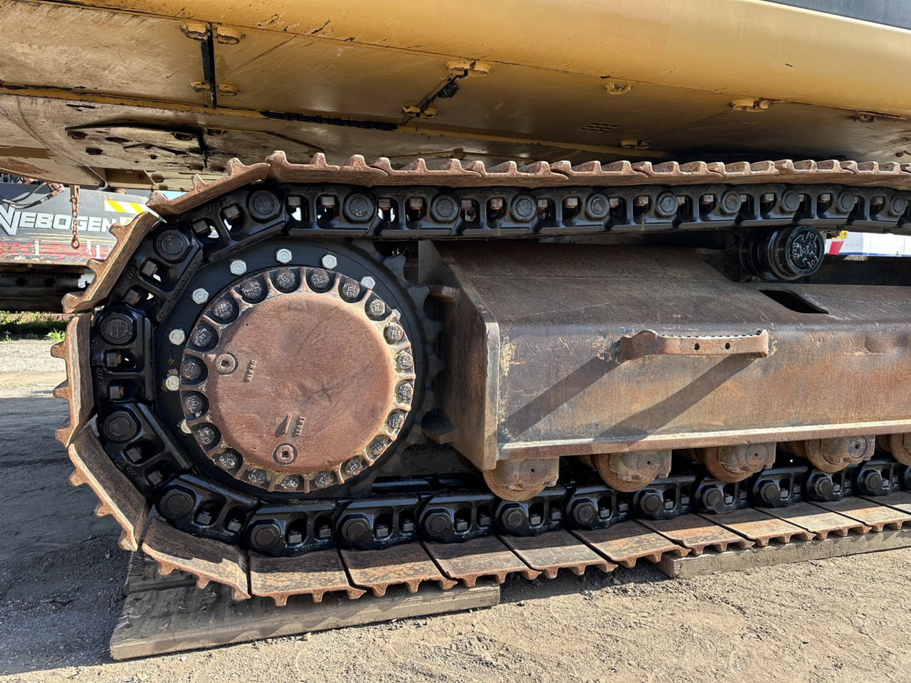 Bæltegravemaskine CATERPILLAR 336 D LN +New chains+Sprocket German machine!: billede 20