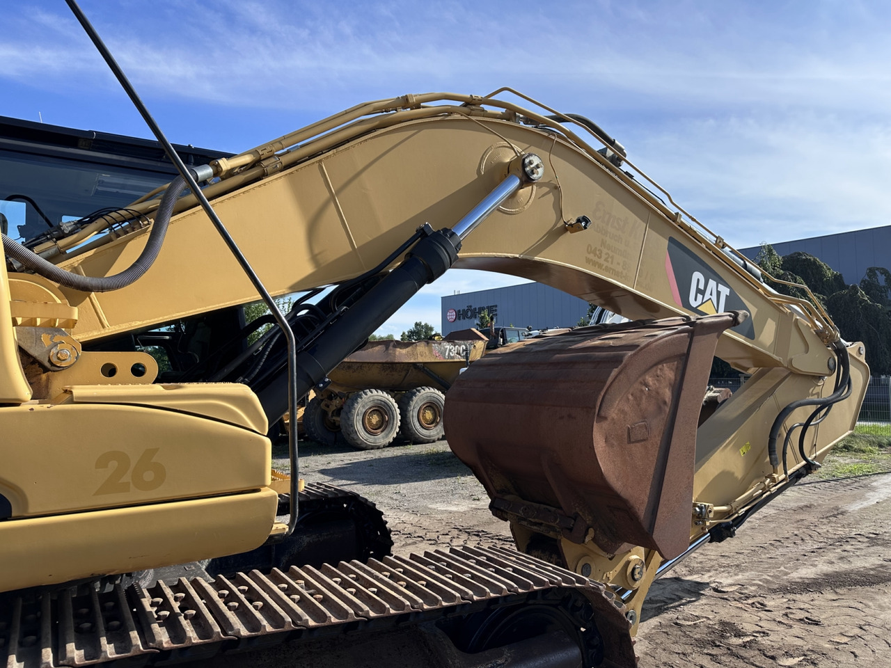 Bæltegravemaskine CATERPILLAR 336 D LN +New chains+Sprocket German machine!: billede 45