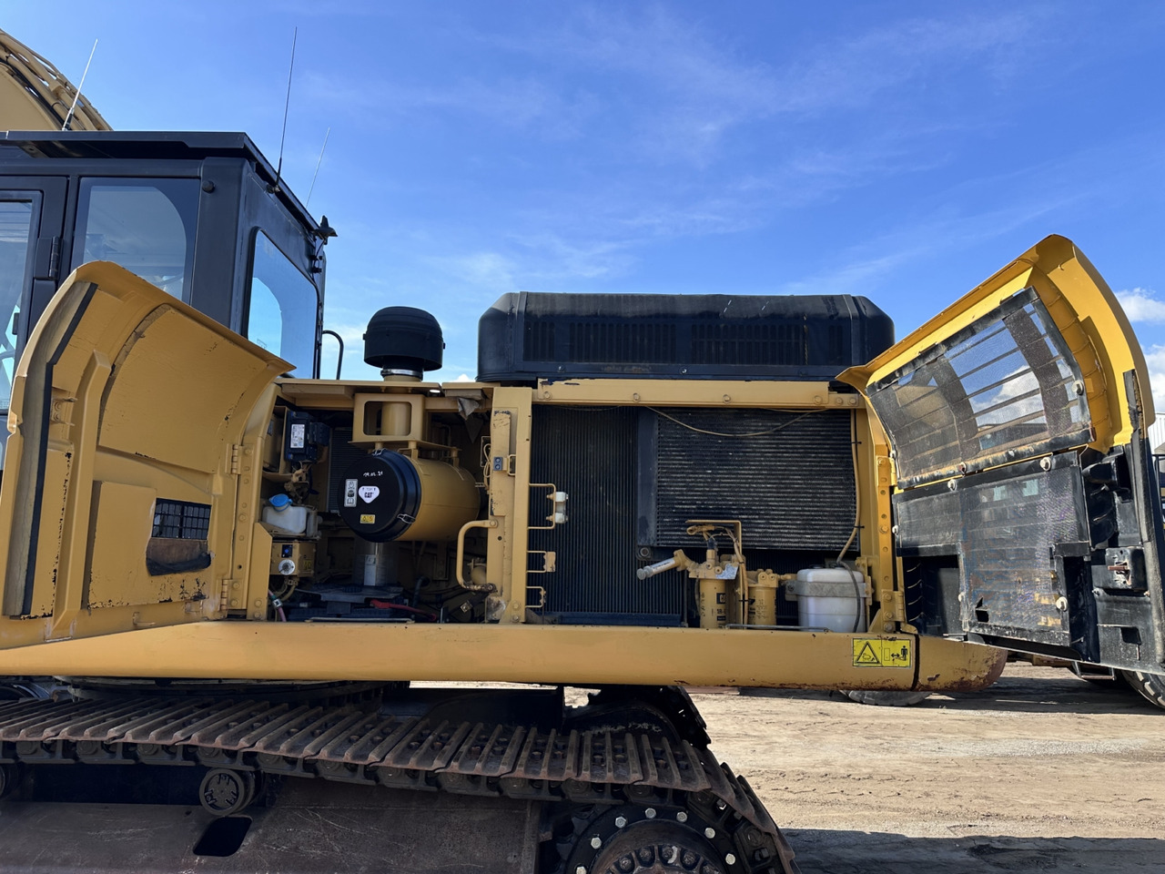 Bæltegravemaskine CATERPILLAR 336 D LN +New chains+Sprocket German machine!: billede 37