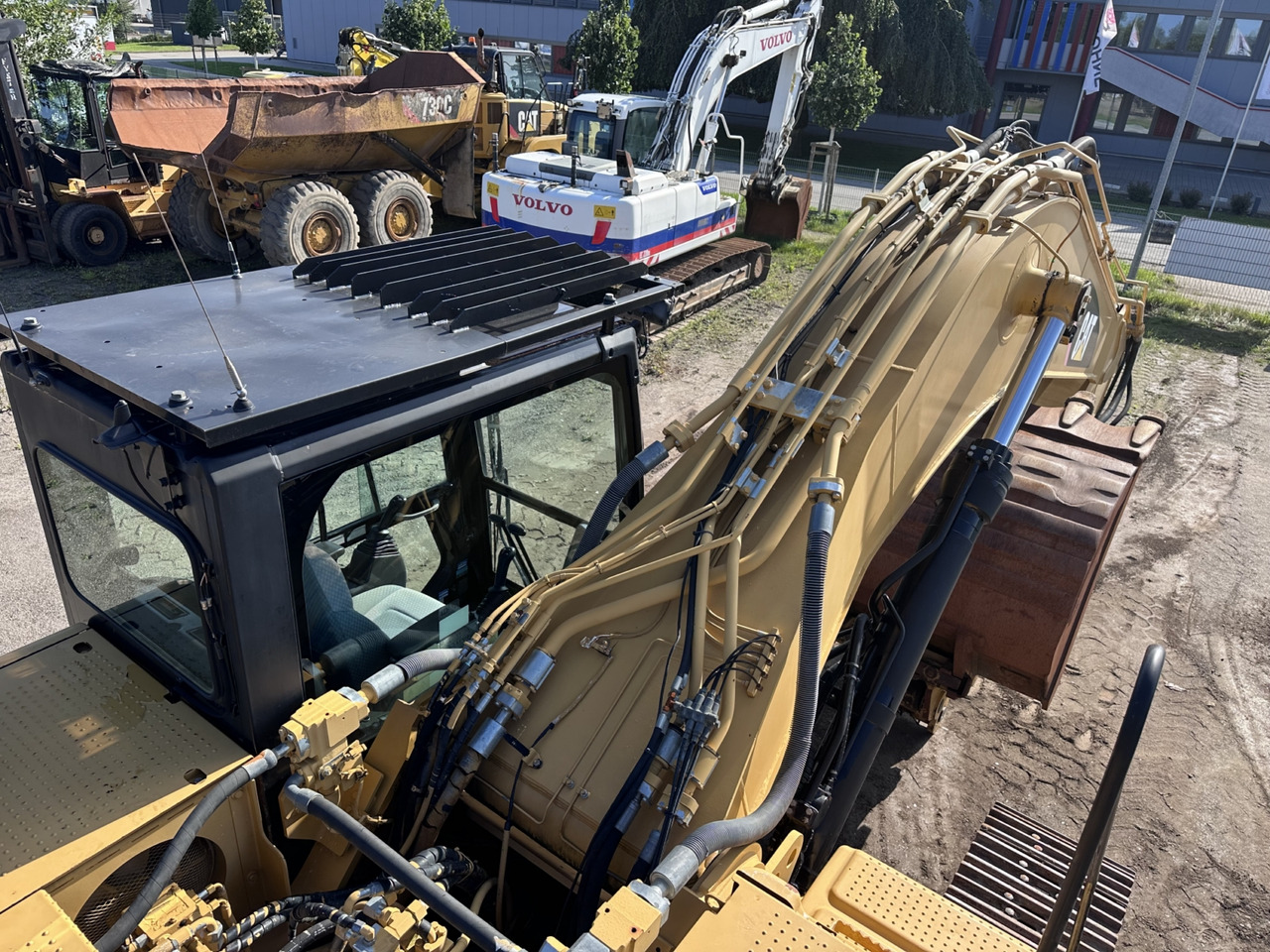 Bæltegravemaskine CATERPILLAR 336 D LN +New chains+Sprocket German machine!: billede 48
