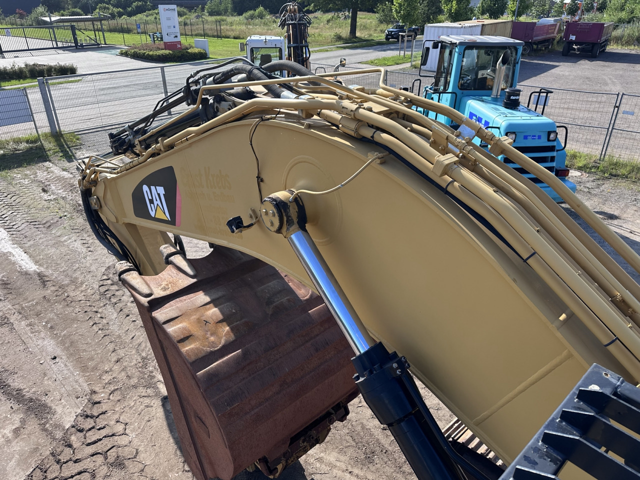 Bæltegravemaskine CATERPILLAR 336 D LN +New chains+Sprocket German machine!: billede 47