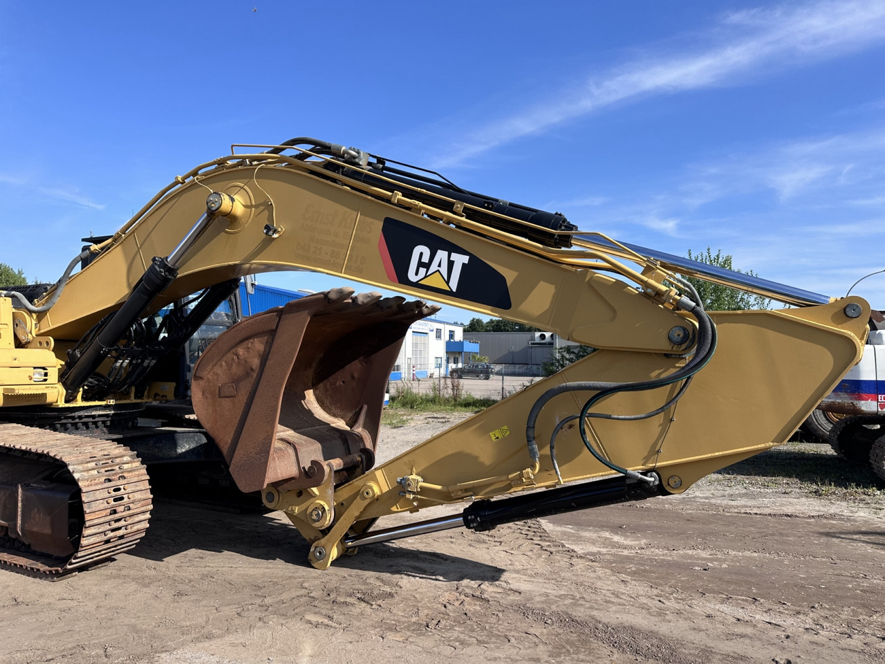 Bæltegravemaskine CATERPILLAR 336 D LN +New chains+Sprocket German machine!: billede 44