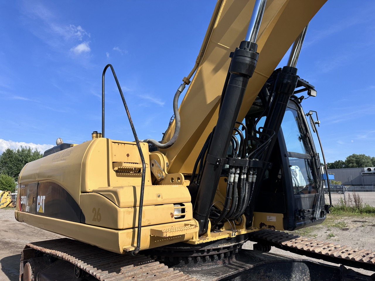 Bæltegravemaskine CATERPILLAR 336 D LN +New chains+Sprocket German machine!: billede 13