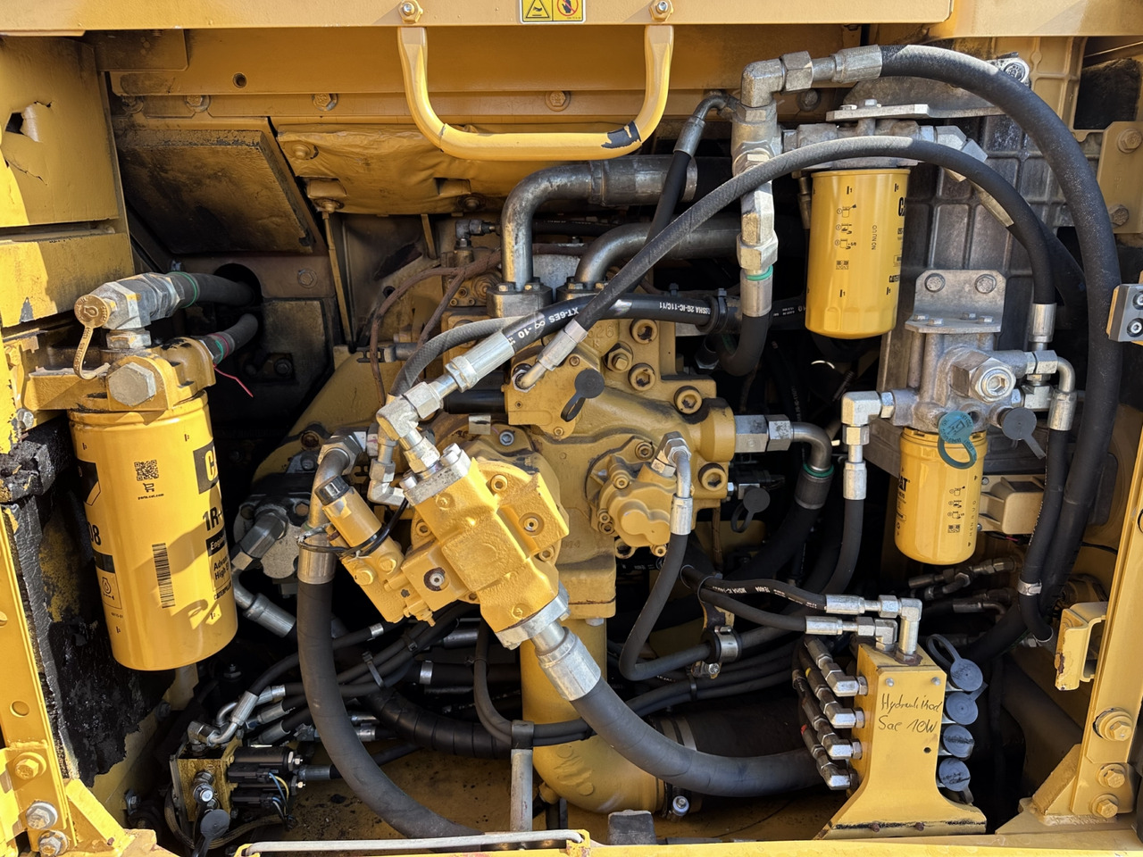 Bæltegravemaskine CATERPILLAR 336 D LN +New chains+Sprocket German machine!: billede 34