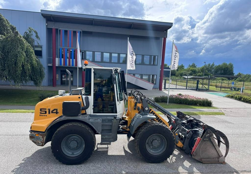 Liebherr L 514 Stereo +30 Kmh Klima 3er Kreis Greifschaufel  - Gummihjulslæsser: billede 2 Liebherr L 514 Stereo +30 Kmh Klima 3er Kreis Greifschaufel  - Gummihjulslæsser: billede 2