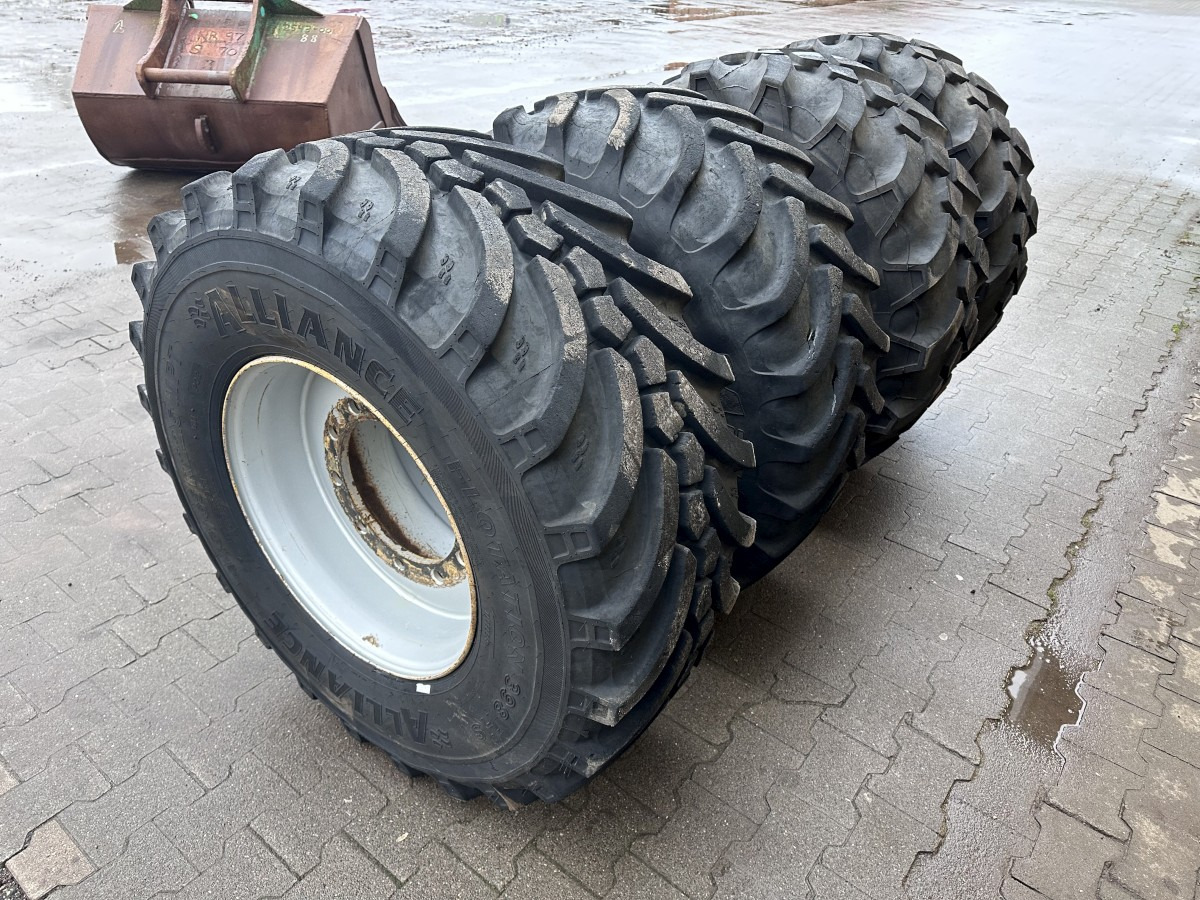MITAS 445 / 65 R 22.5 Kompletträder - Complet tires - Dæk for Hjulgravemaskine: billede 4 MITAS 445 / 65 R 22.5 Kompletträder - Complet tires - Dæk for Hjulgravemaskine: billede 4
