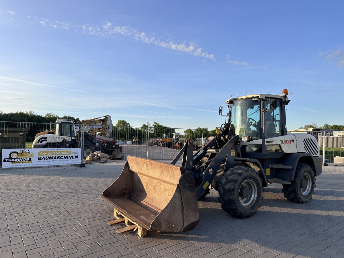 TEREX TL 100 - 30 Km/h Schaufel + Palettengabel Top ! - Gummihjulslæsser: billede 3 TEREX TL 100 - 30 Km/h Schaufel + Palettengabel Top ! - Gummihjulslæsser: billede 3