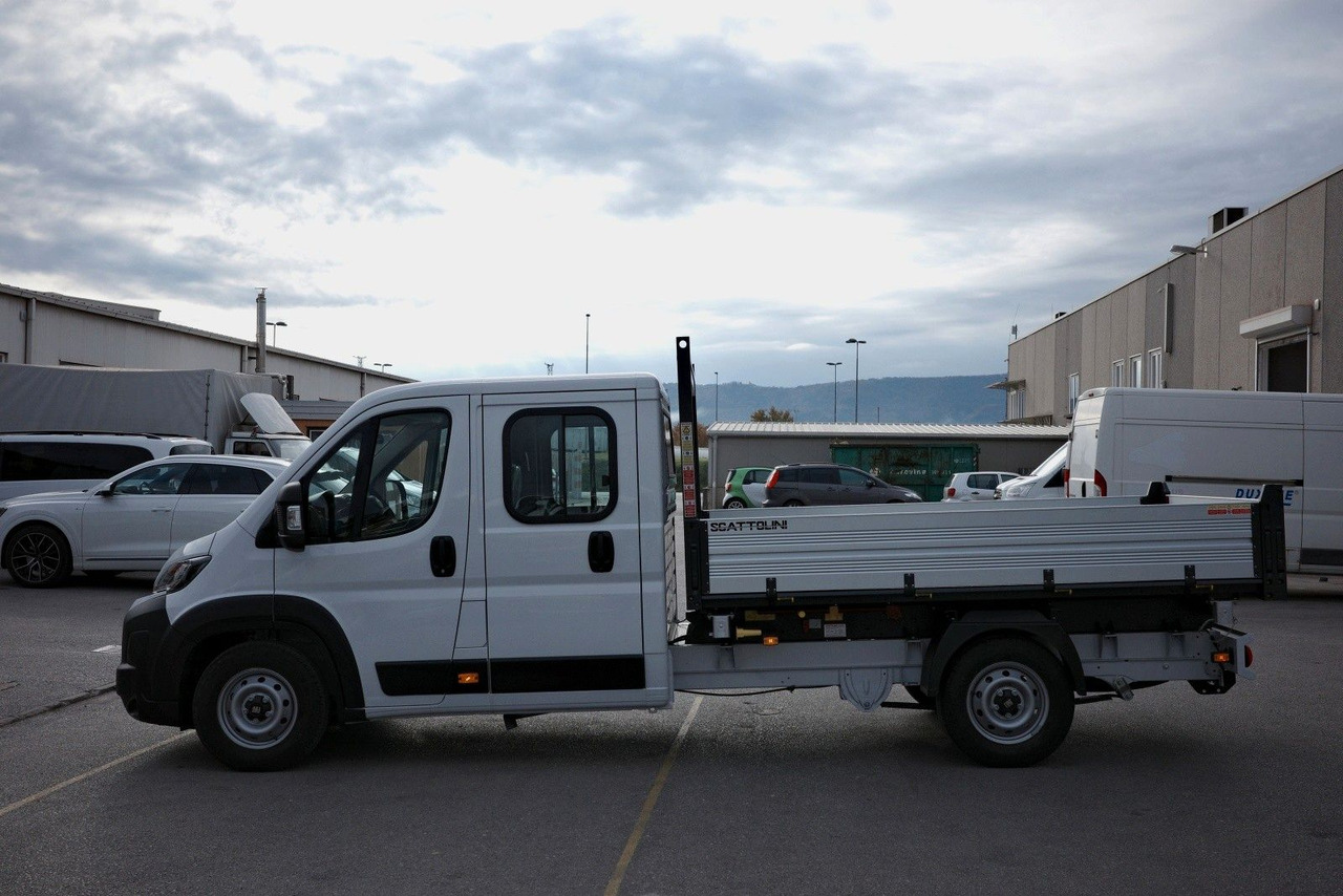 Fiat Ducato 35H Cabinato L4 DoKa 3-Seiten-Kipper 140 - Ladbil med tip, Mandskabsbil: billede 4 Fiat Ducato 35H Cabinato L4 DoKa 3-Seiten-Kipper 140 - Ladbil med tip, Mandskabsbil: billede 4