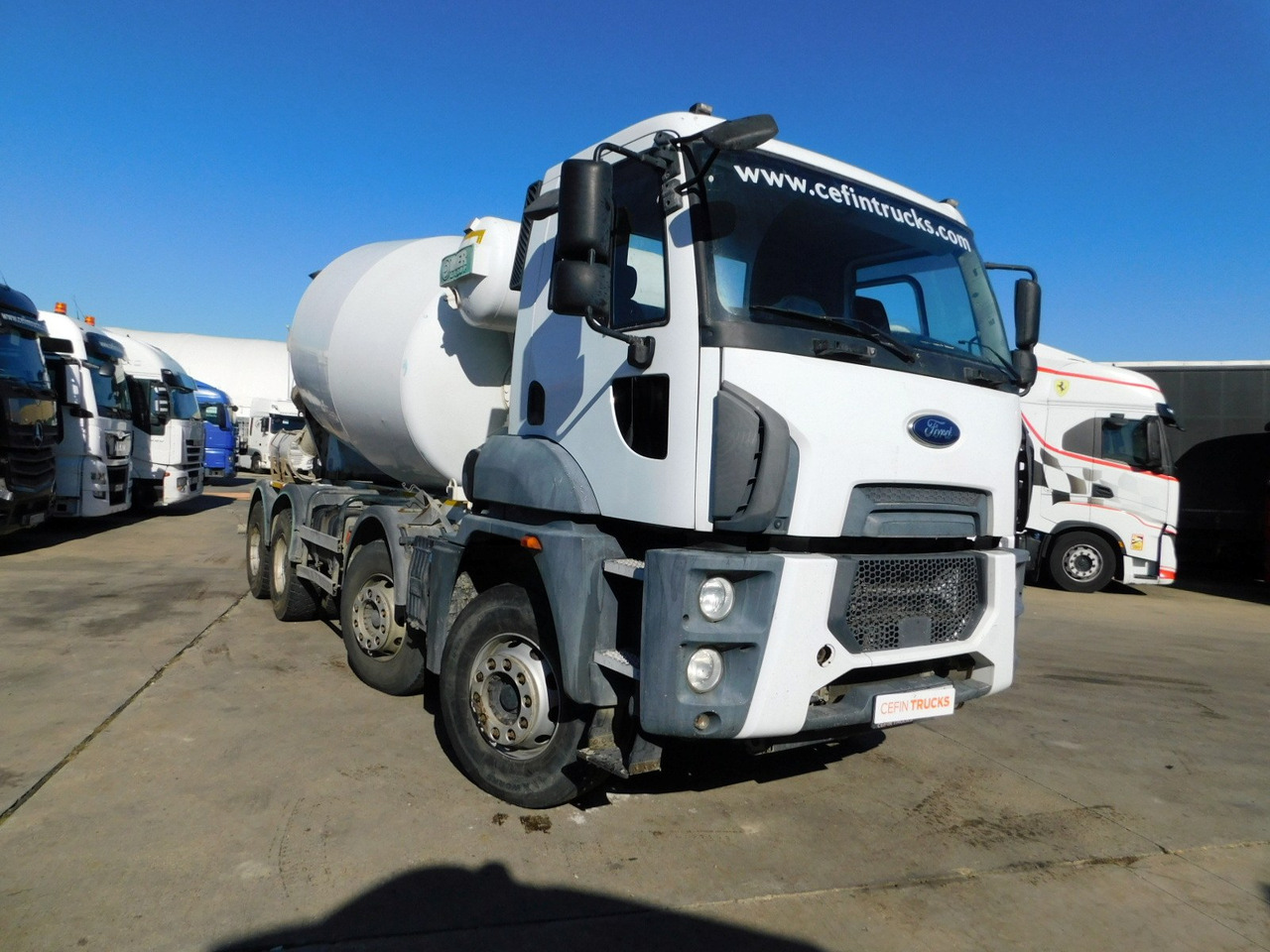 Ford 4142m 8x4 dcab e6 16s2230 - Betonbil: billede 2 Ford 4142m 8x4 dcab e6 16s2230 - Betonbil: billede 2