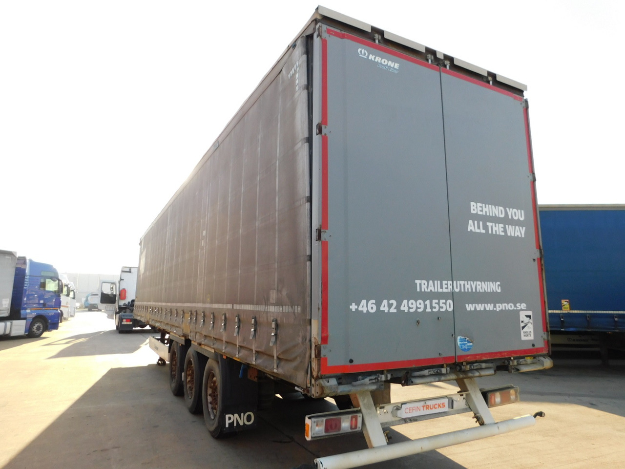 Krone Sd - Gardintrailer: billede 4 Krone Sd - Gardintrailer: billede 4