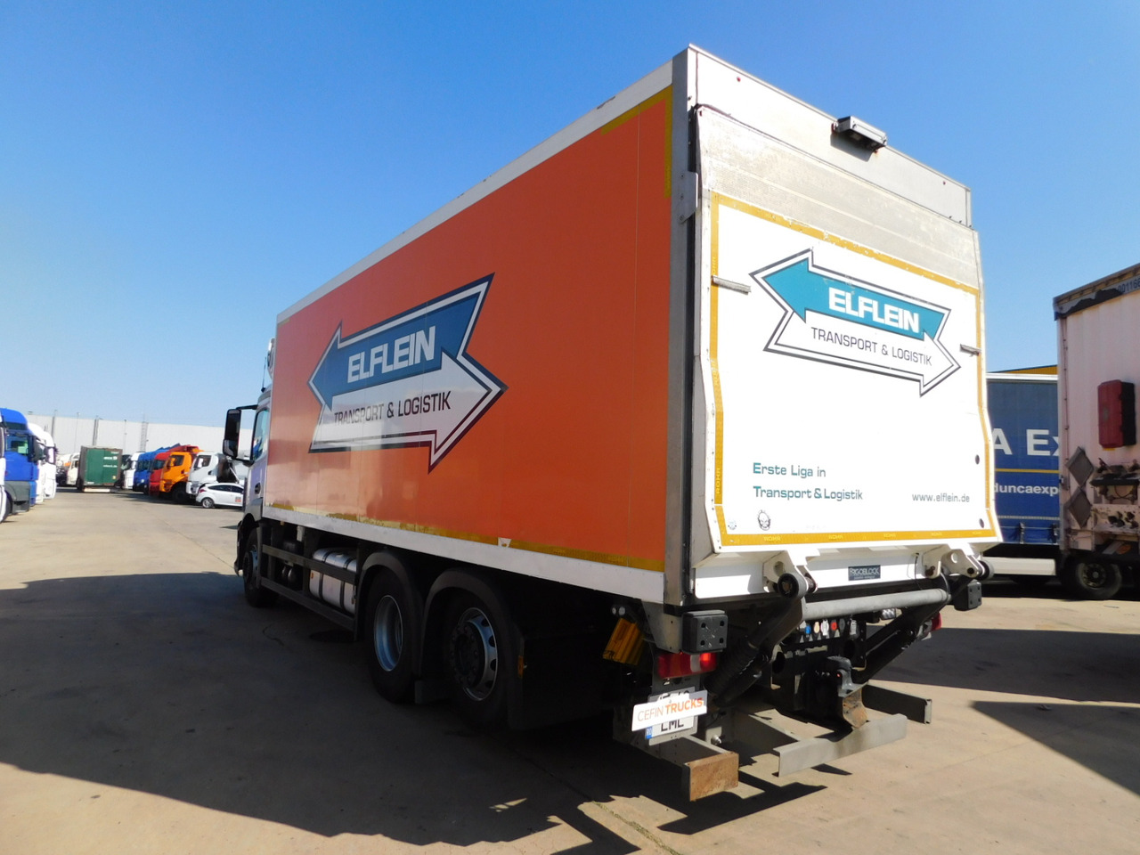 Mercedes Antos - Kølevogn lastbil: billede 4 Mercedes Antos - Kølevogn lastbil: billede 4