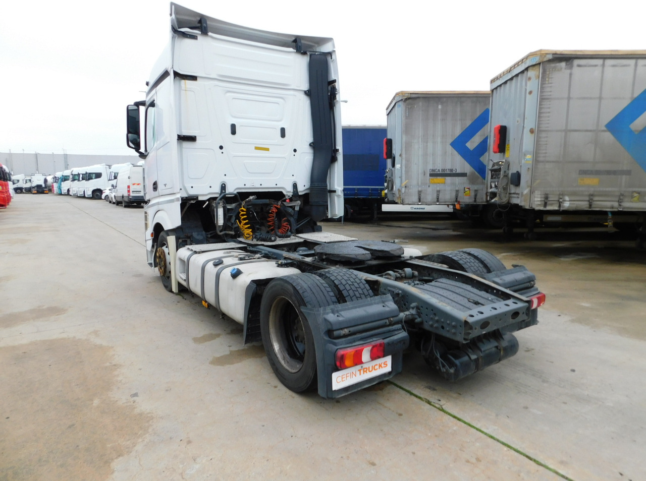 Mercedes Actros - Trækker: billede 4 Mercedes Actros - Trækker: billede 4