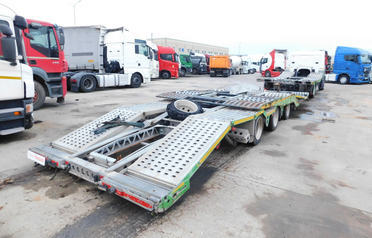 Scania P400 - Trækker, Nedbygget platform sættevogn: billede 3 Scania P400 - Trækker, Nedbygget platform sættevogn: billede 3