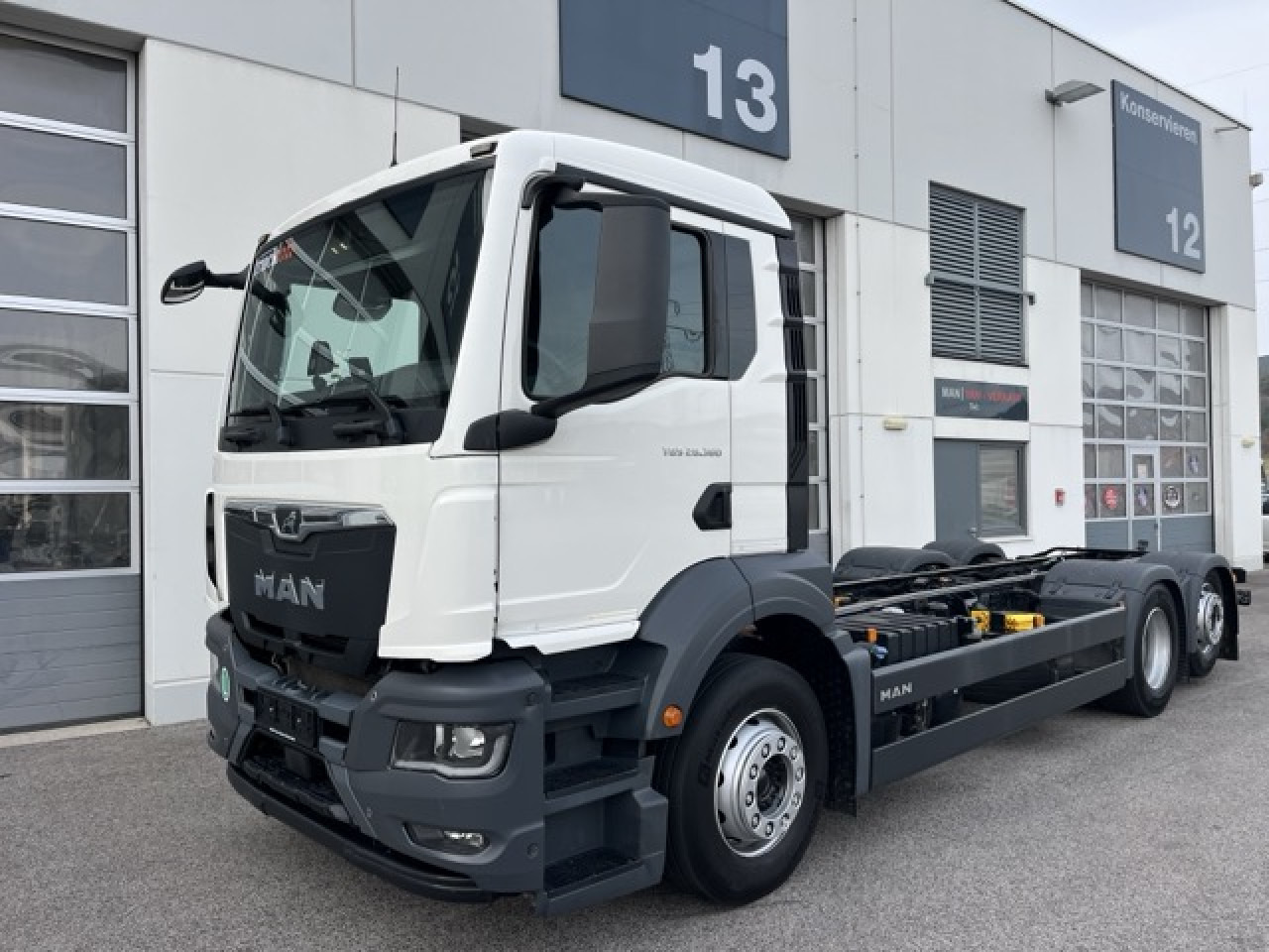 MAN TGS 26.360 6x2-4 LL Euro6 Klima AHK Luftfeder - Lastbil chassis: billede 1 MAN TGS 26.360 6x2-4 LL Euro6 Klima AHK Luftfeder - Lastbil chassis: billede 1