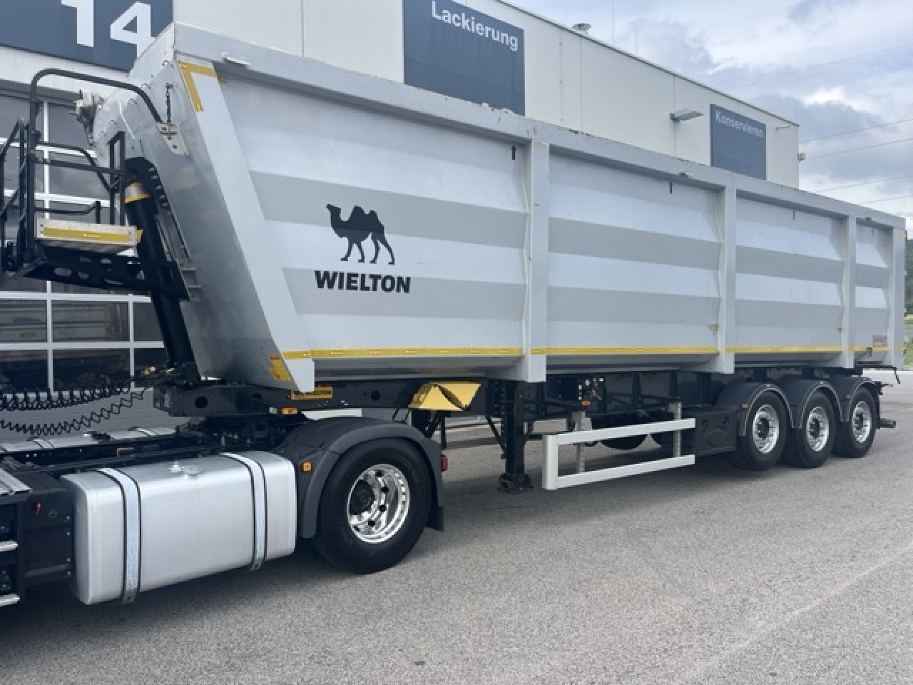 WIELTON SCRAP MASTER 55cbm SCHROTTMULDE - Tipvogn sættevogn: billede 1 WIELTON SCRAP MASTER 55cbm SCHROTTMULDE - Tipvogn sættevogn: billede 1