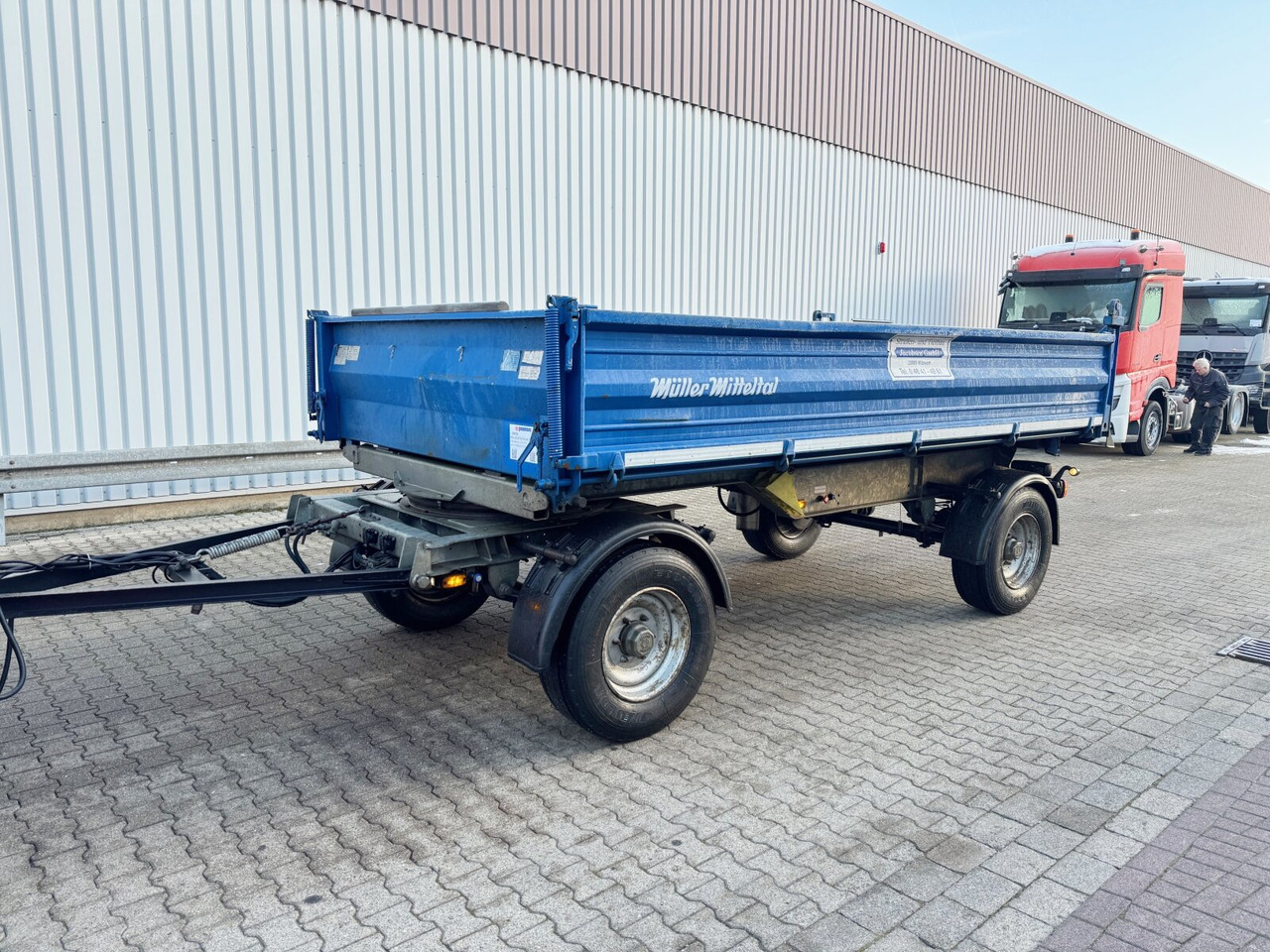 DHK 12.6 DHK 12.6, verzinkt! - Tipvogn påhængsvogn: billede 1 DHK 12.6 DHK 12.6, verzinkt! - Tipvogn påhængsvogn: billede 1