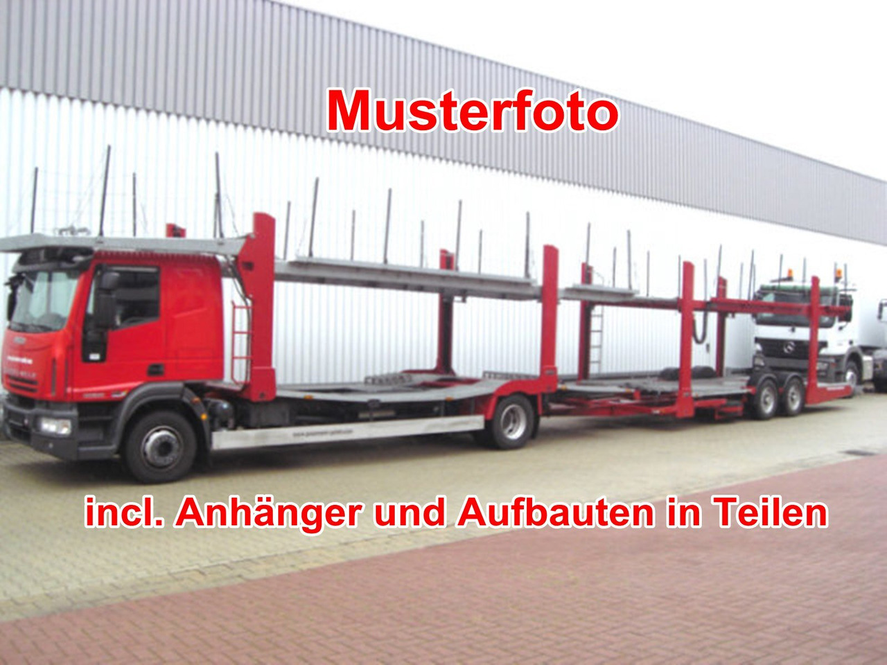 EuroCargo ML160E32 4x2 EuroCargo ML160E32 4x2 mit Teilen für Anhänger und Aufbauten - Biltransportør lastbil: billede 1 EuroCargo ML160E32 4x2 EuroCargo ML160E32 4x2 mit Teilen für Anhänger und Aufbauten - Biltransportør lastbil: billede 1