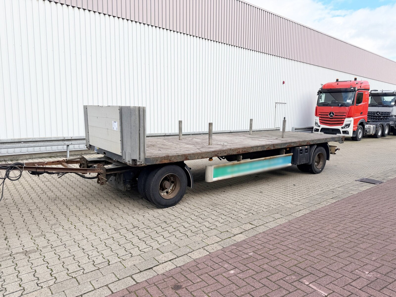 Fliegl ZPS 180 ZPS 180 - Nedbygget platform påhængsvogn: billede 1 Fliegl ZPS 180 ZPS 180 - Nedbygget platform påhængsvogn: billede 1