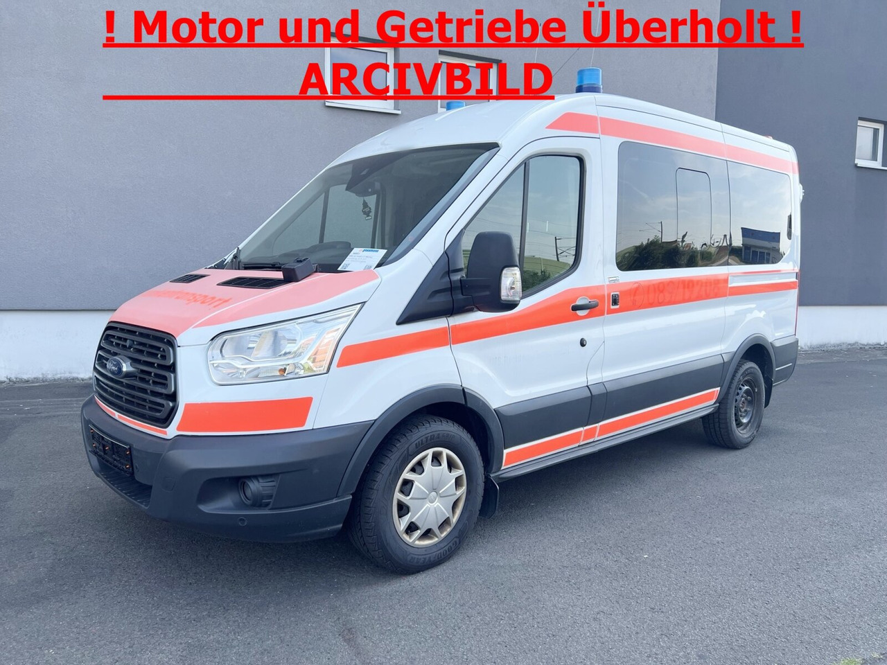 Ford Transit 2.2 TDCI 4x2 Transit 2.2 TDCI 4x2, Krankentransporter - Ambulance: billede 1 Ford Transit 2.2 TDCI 4x2 Transit 2.2 TDCI 4x2, Krankentransporter - Ambulance: billede 1