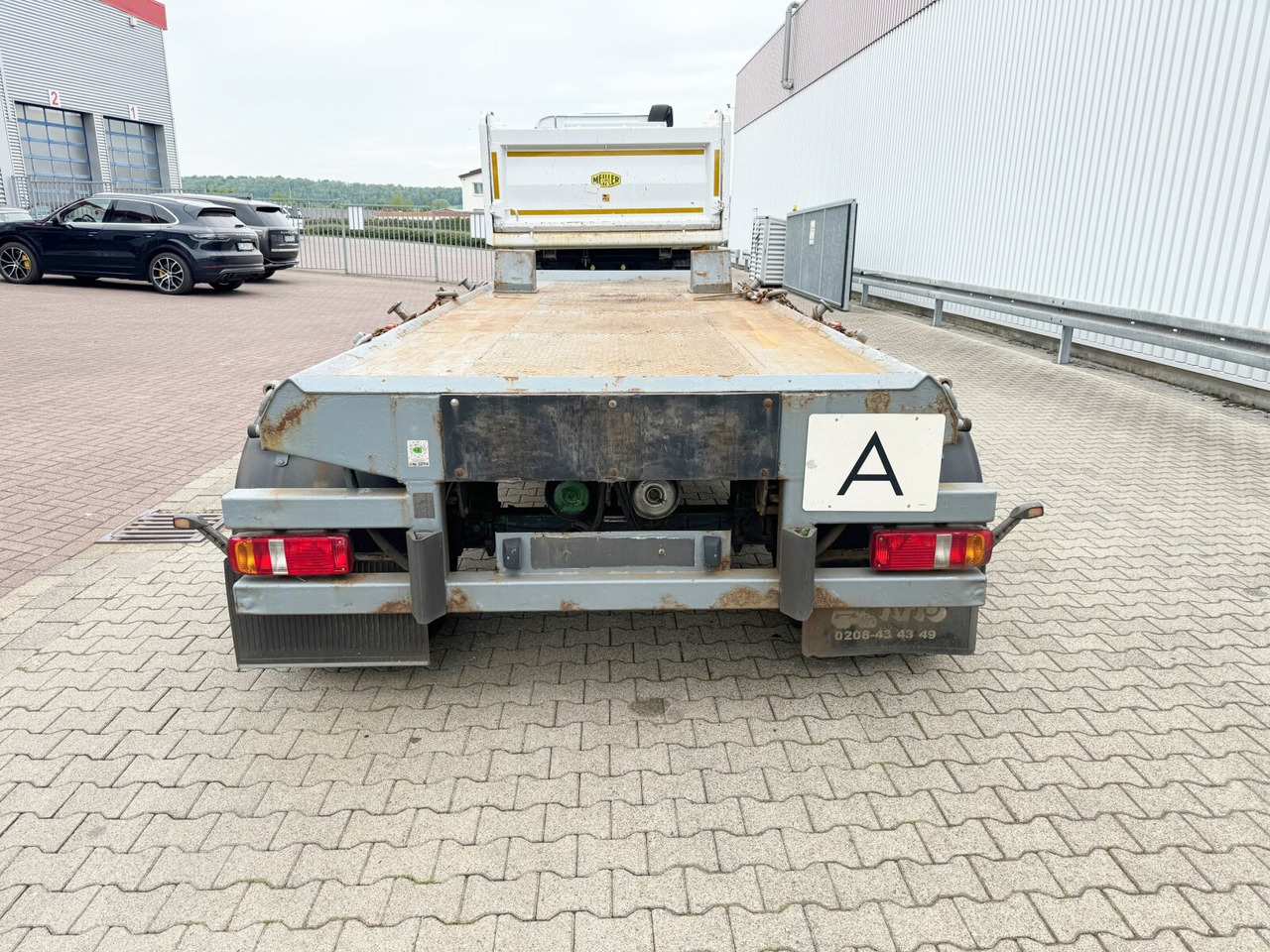 HKM A 18 ZB 3,4 A 18 ZB 3,4 Absetzanhänger - Containerbil/ Veksellad påhængsvogn: billede 5 HKM A 18 ZB 3,4 A 18 ZB 3,4 Absetzanhänger - Containerbil/ Veksellad påhængsvogn: billede 5