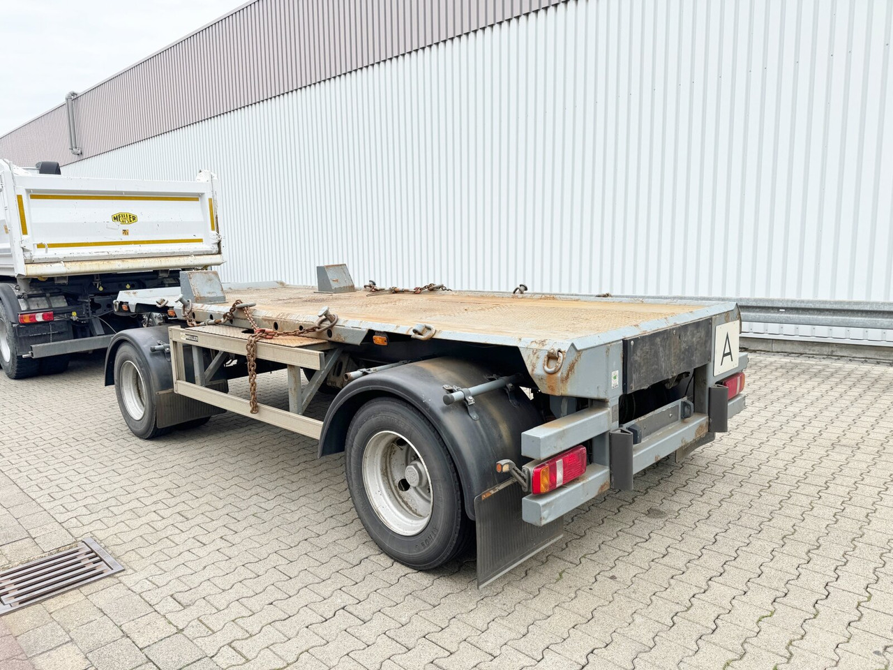 HKM A 18 ZB 3,4 A 18 ZB 3,4 Absetzanhänger - Containerbil/ Veksellad påhængsvogn: billede 4 HKM A 18 ZB 3,4 A 18 ZB 3,4 Absetzanhänger - Containerbil/ Veksellad påhængsvogn: billede 4