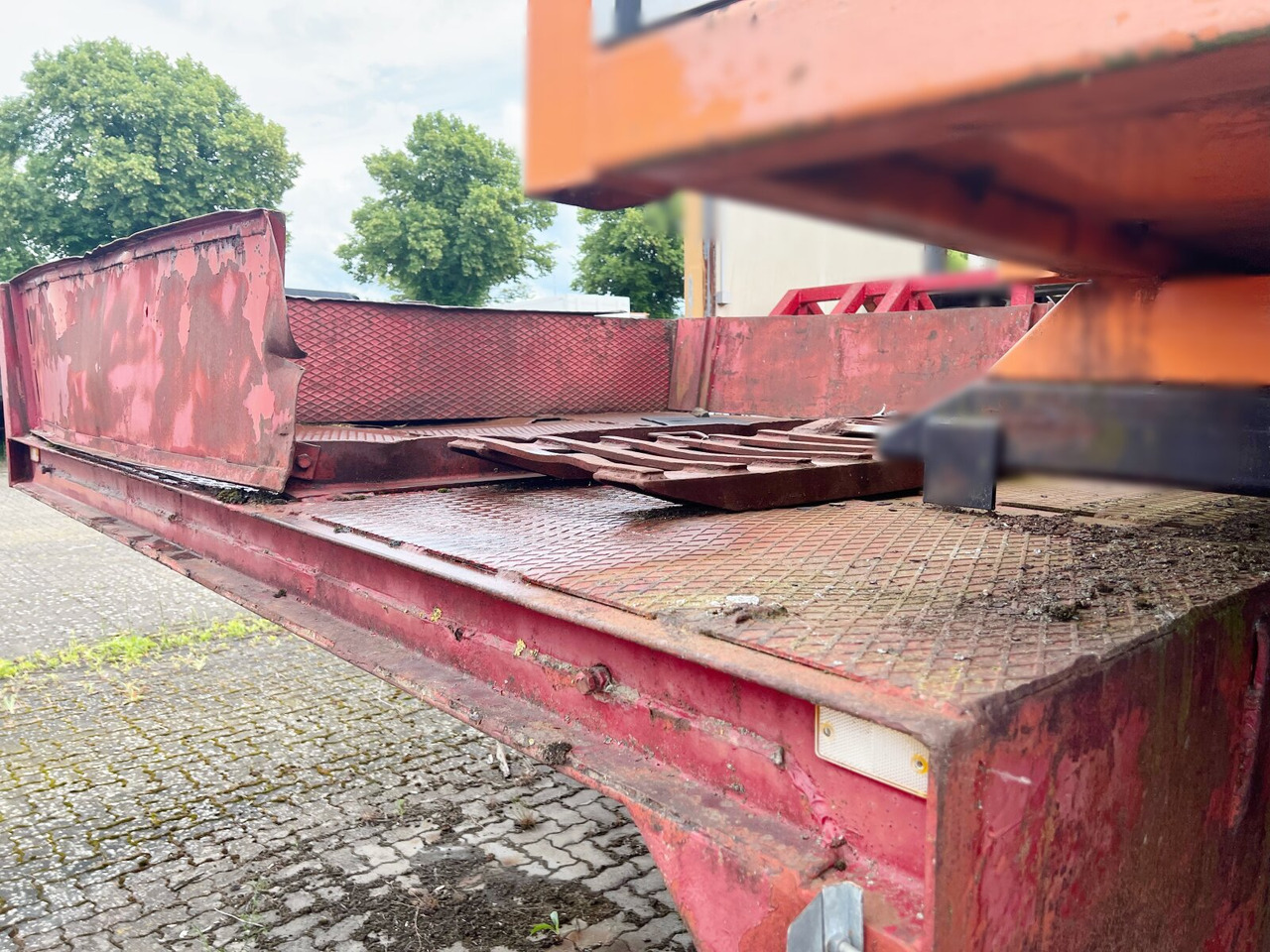 Kaiser - SAnh Tieflader KAISER - Nedbygget platform sættevogn: billede 3 Kaiser - SAnh Tieflader KAISER - Nedbygget platform sættevogn: billede 3