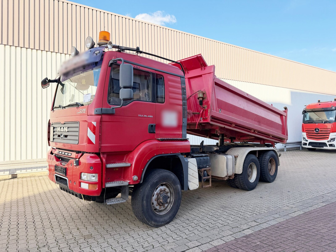 MAN TGA 26.480 6X6H BL TGA 26.480 6X6H BL, HydroDrive, Intarder, Wechselsystem (Sattelplatte) - Tipvogn lastbil: billede 1 MAN TGA 26.480 6X6H BL TGA 26.480 6X6H BL, HydroDrive, Intarder, Wechselsystem (Sattelplatte) - Tipvogn lastbil: billede 1