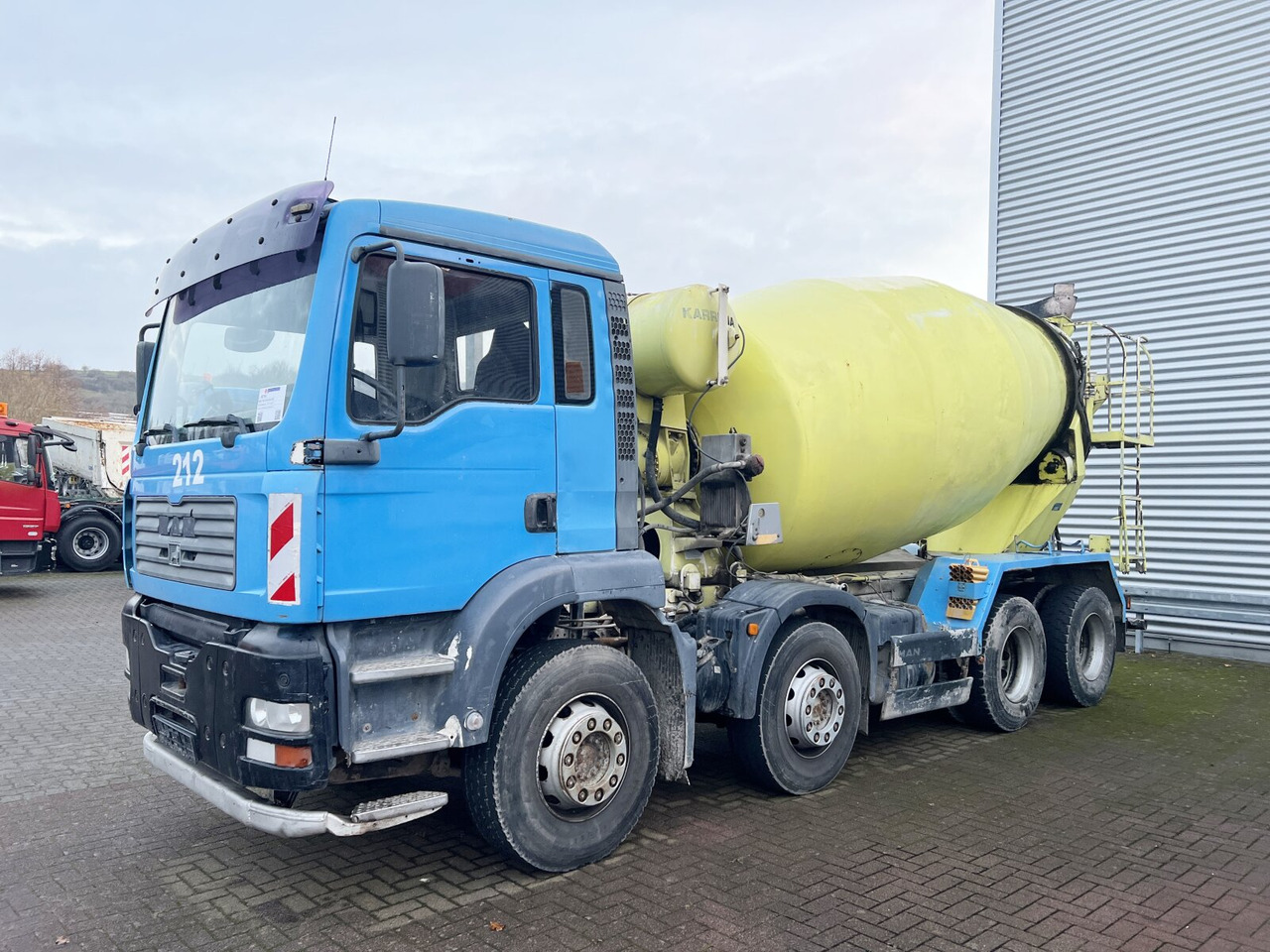 MAN TGA 35.410 8x4 BB TGA 35.410 8x4 BB, Betonmischer Karrena 10m³ - Betonbil: billede 1 MAN TGA 35.410 8x4 BB TGA 35.410 8x4 BB, Betonmischer Karrena 10m³ - Betonbil: billede 1