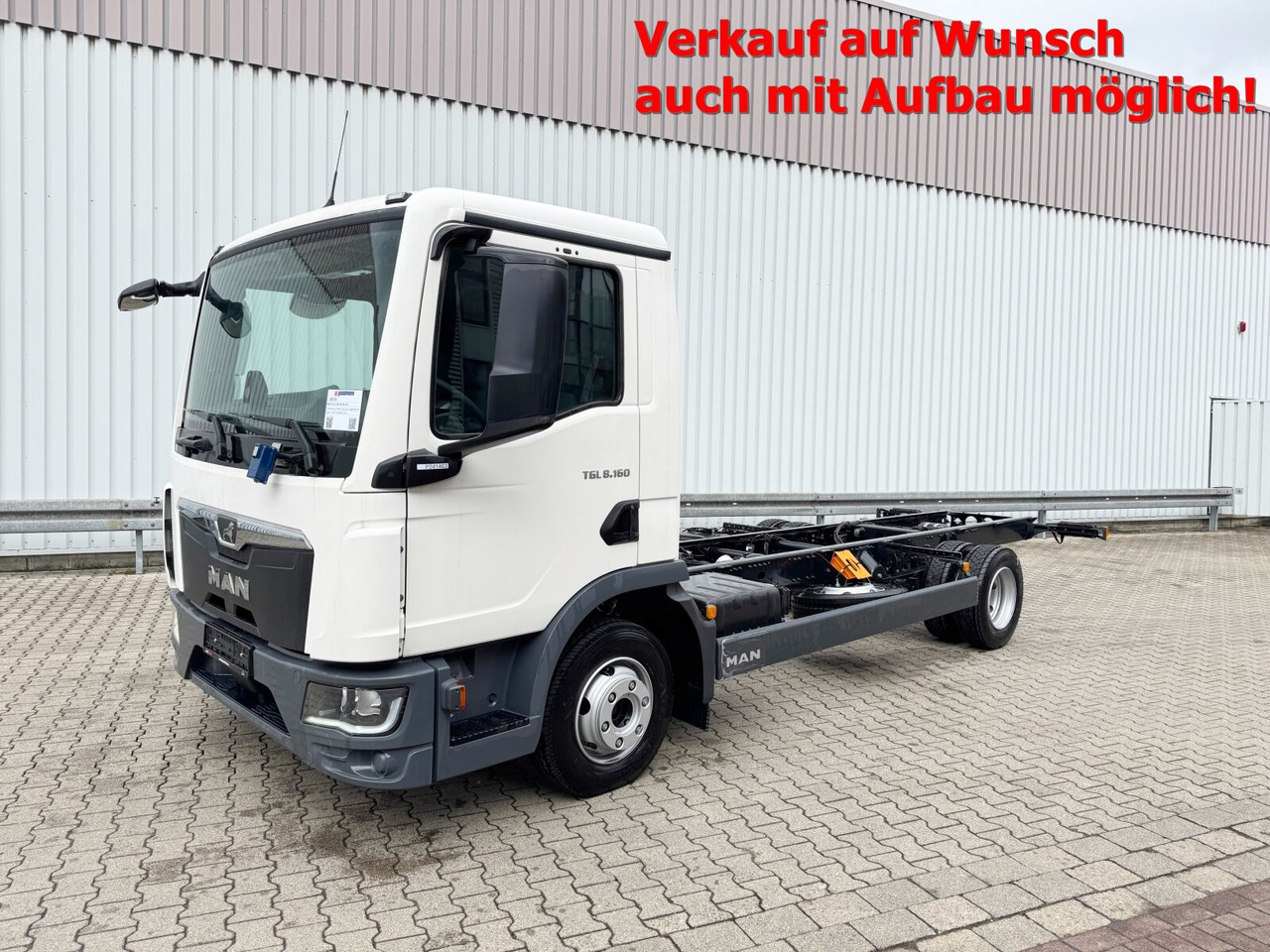 MAN TGL 8.160 4x2 BL CH TGL 8.160 4x2 BL CH - Lastbil chassis: billede 1 MAN TGL 8.160 4x2 BL CH TGL 8.160 4x2 BL CH - Lastbil chassis: billede 1