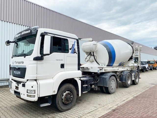 MAN TGS 18.400 4x4H BLS TGS 18.400 4x4H BLS + Auflieger KARRENA 10m³ Betonmischer - Betonbil: billede 1 MAN TGS 18.400 4x4H BLS TGS 18.400 4x4H BLS + Auflieger KARRENA 10m³ Betonmischer - Betonbil: billede 1