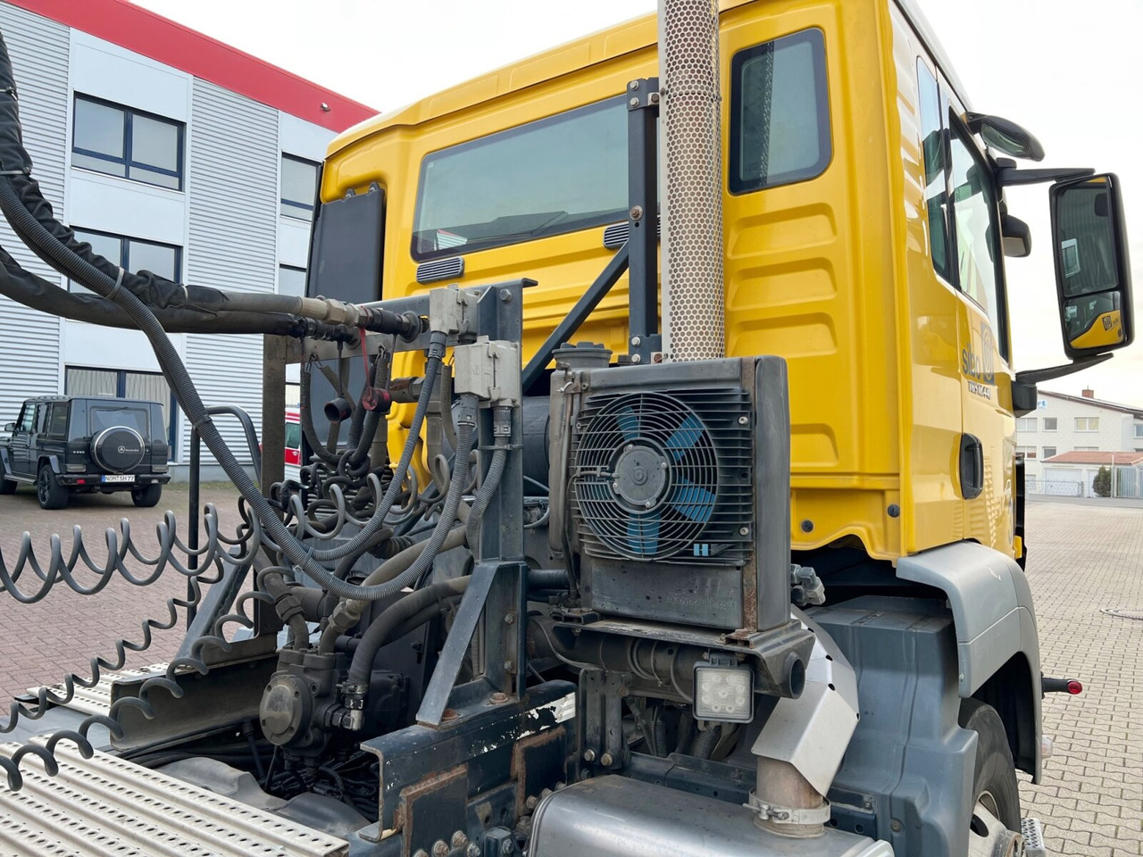 Betonbil MAN TGS 18.440 4X4H BLS TGS 18.440 4X4H BLS, STETTER AM10FHAC Mischer ca. 10m³: billede 11