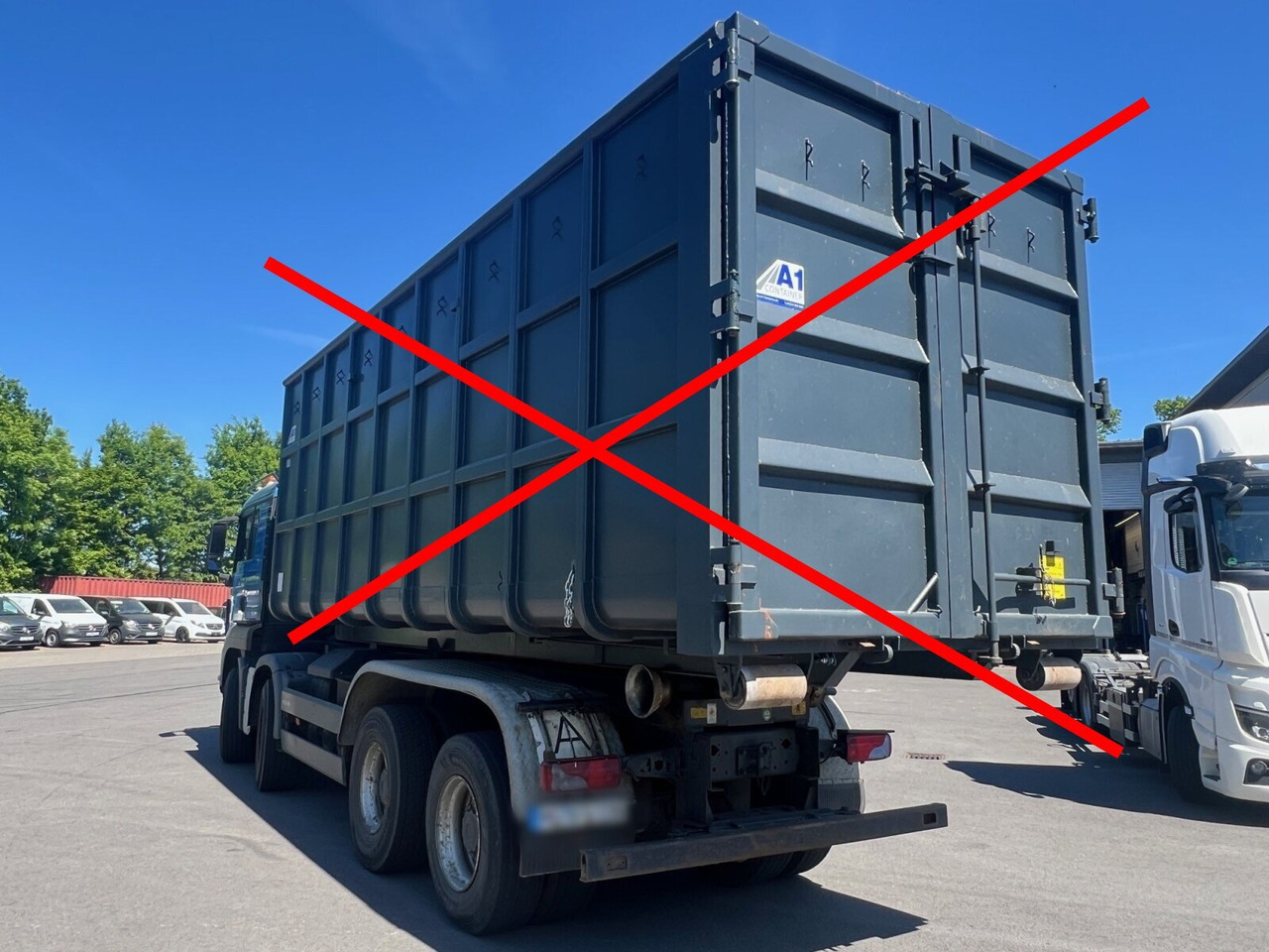 MAN TGS 35.480 8x4 BL TGS 35.480 8x4 BL - Lastbil kroghejs: billede 3 MAN TGS 35.480 8x4 BL TGS 35.480 8x4 BL - Lastbil kroghejs: billede 3