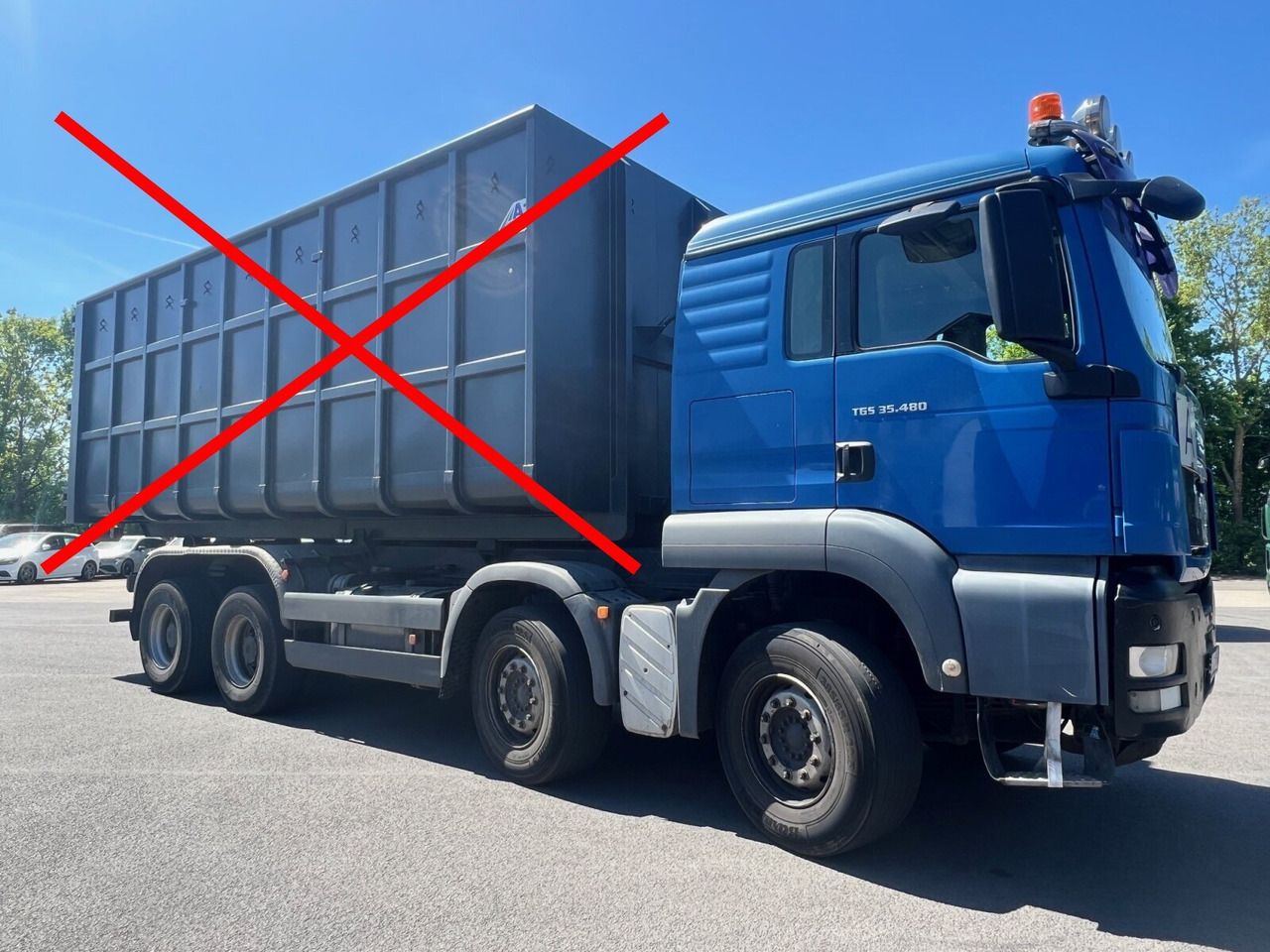 MAN TGS 35.480 8x4 BL TGS 35.480 8x4 BL - Lastbil kroghejs: billede 1 MAN TGS 35.480 8x4 BL TGS 35.480 8x4 BL - Lastbil kroghejs: billede 1